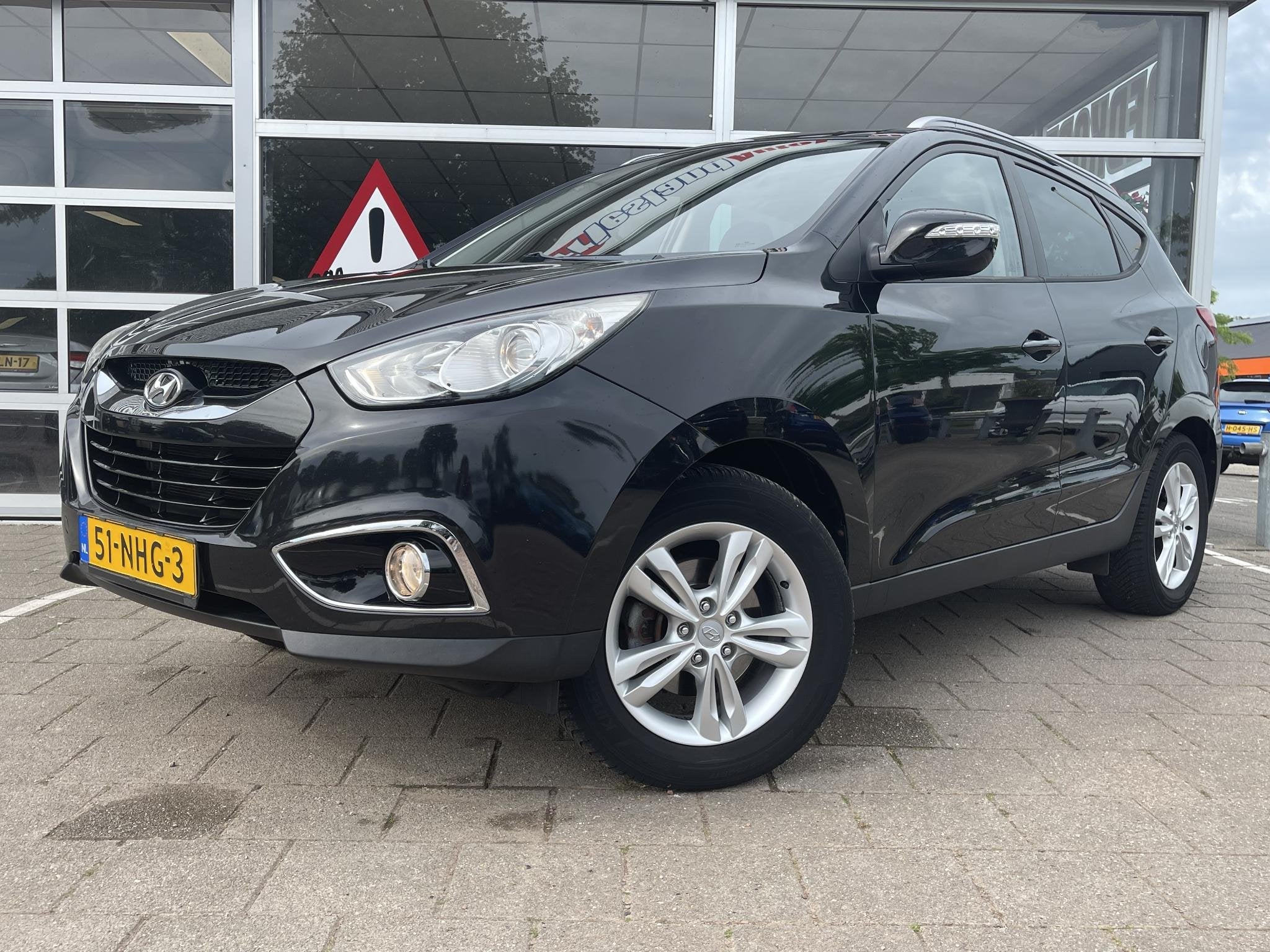 Hyundai ix35 2.0i Active /Cruise/Clima/Pano schuifdak/Trekha, Stof, 4 cilinders, Met garantie (alle), Handgeschakeld