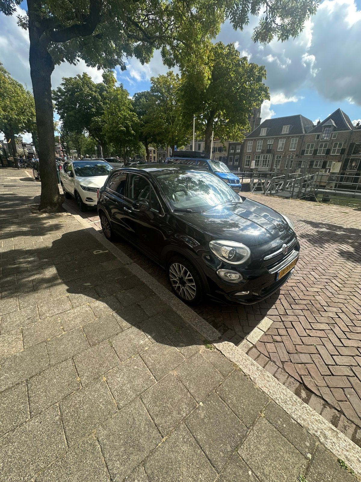 Fiat 500X 1.4 Turbo Multiair 16V 140pk 2016 Zwart, Auto's, Fiat, Voorwielaandrijving, 1295 kg, 4 cilinders, 500X