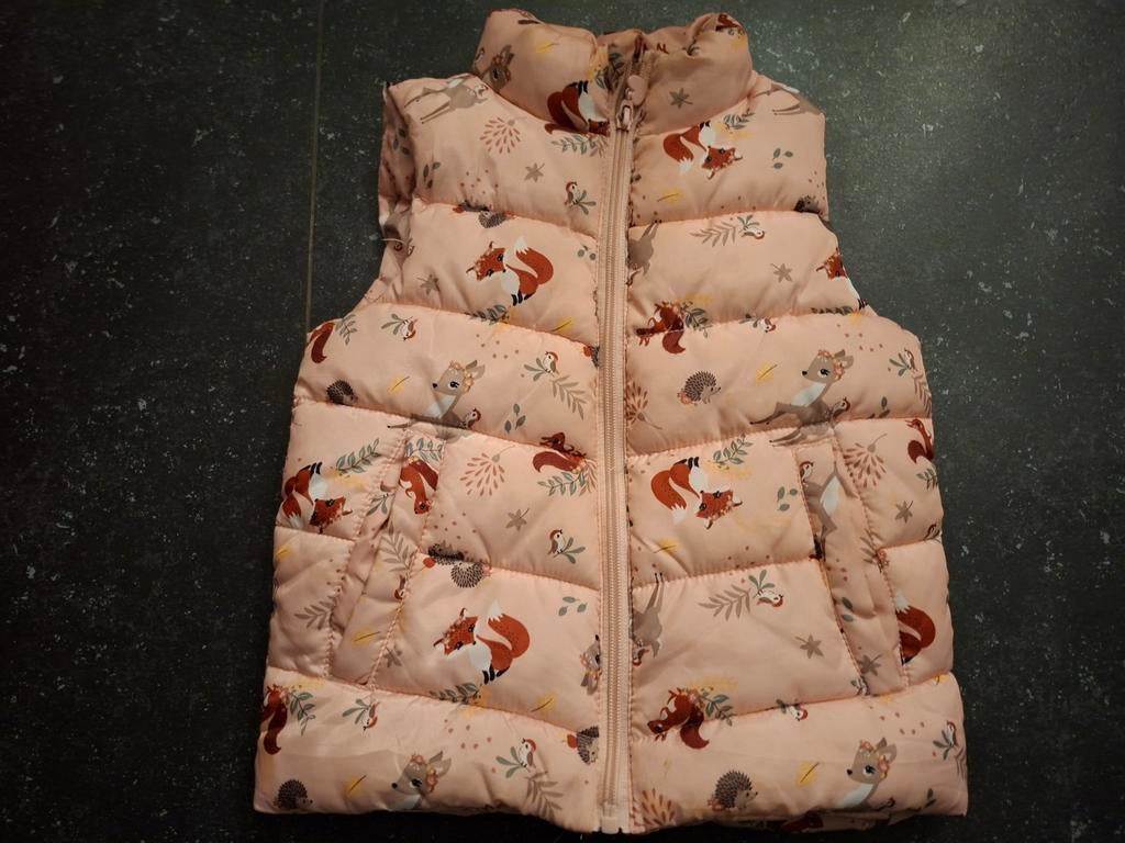 Jas, bodywarmer met Dierenprint - Maat 110 (4-5 jaar), Ophalen, Zo goed als nieuw, Dopodopo, Meisje