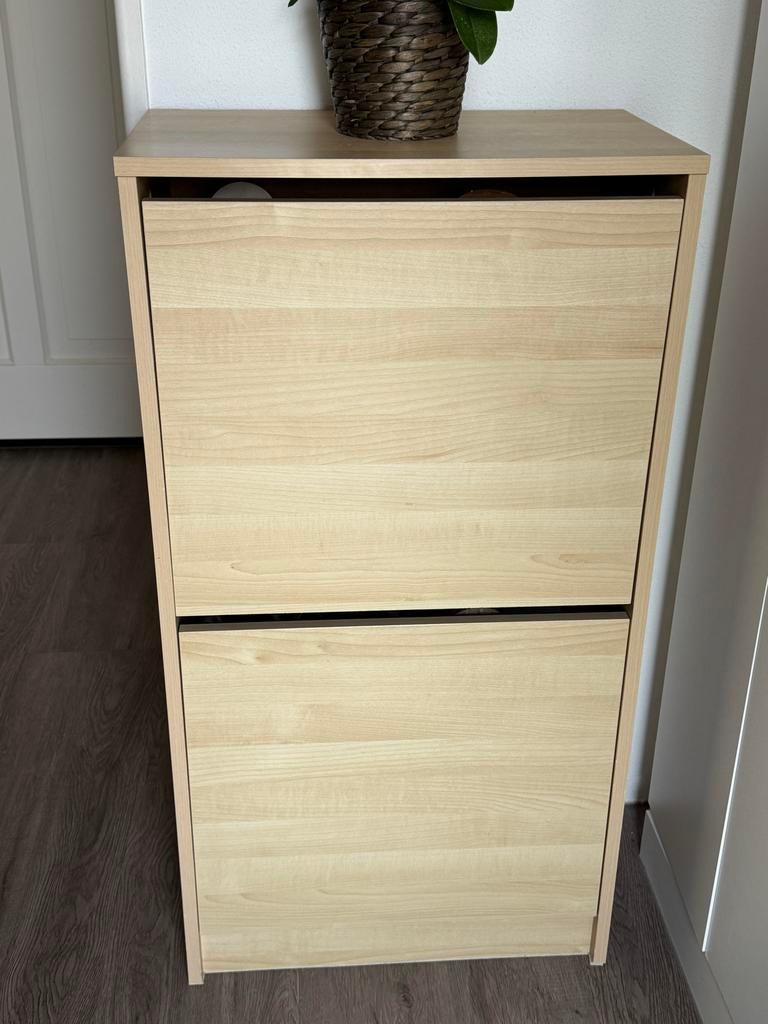 Compact schoenenkastje met 2 kleppen (zonder schoenen), Ophalen, Gebruikt