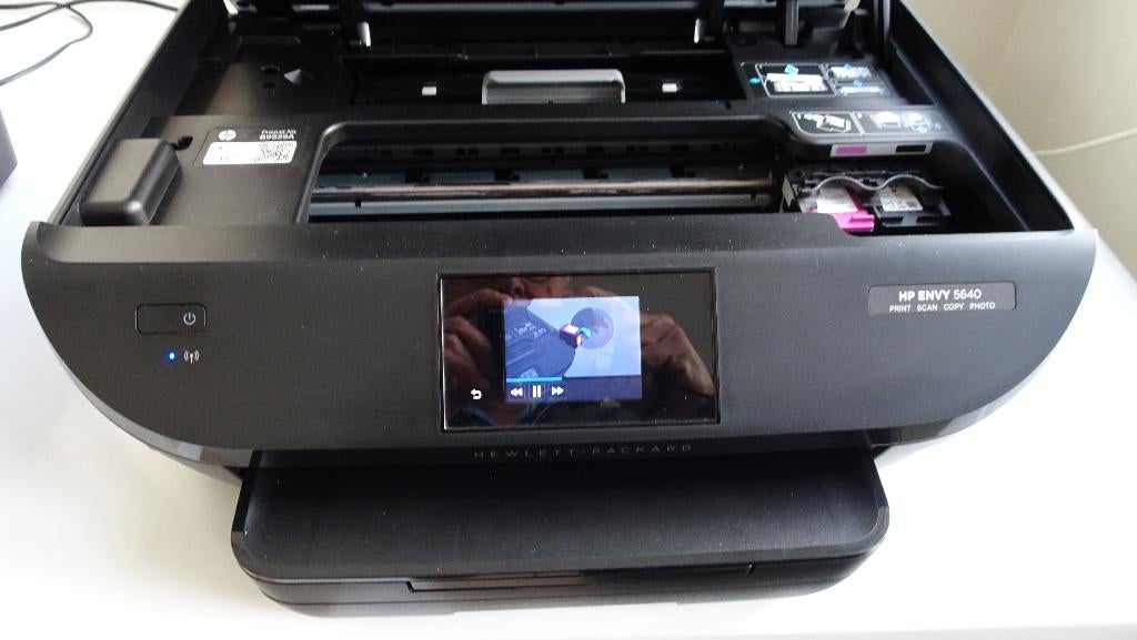 printer HP Envy 5644, Computers en Software, Printers, Ophalen, Kleur printen, Gebruikt, Inkjetprinter