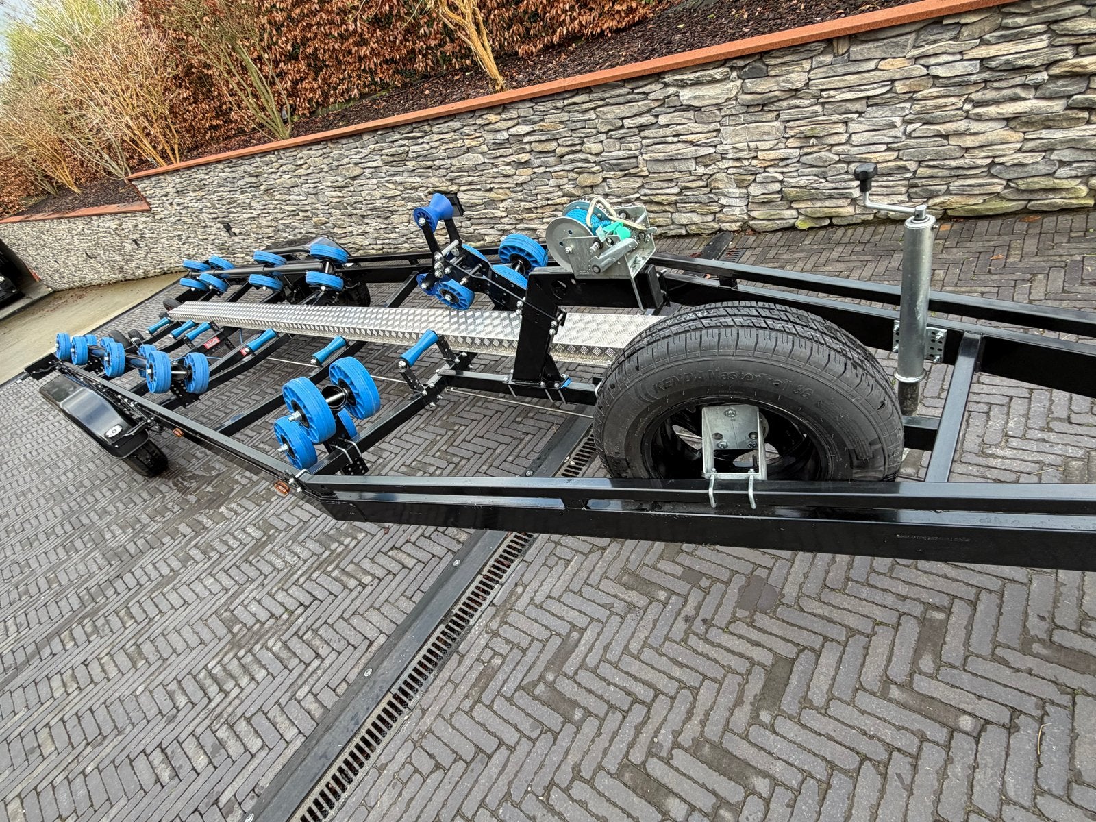Vlemmix flexrol 2700 boottrailer, 1500 tot 3000 kg, 6 tot 9 meter, Zo goed als nieuw, Ophalen