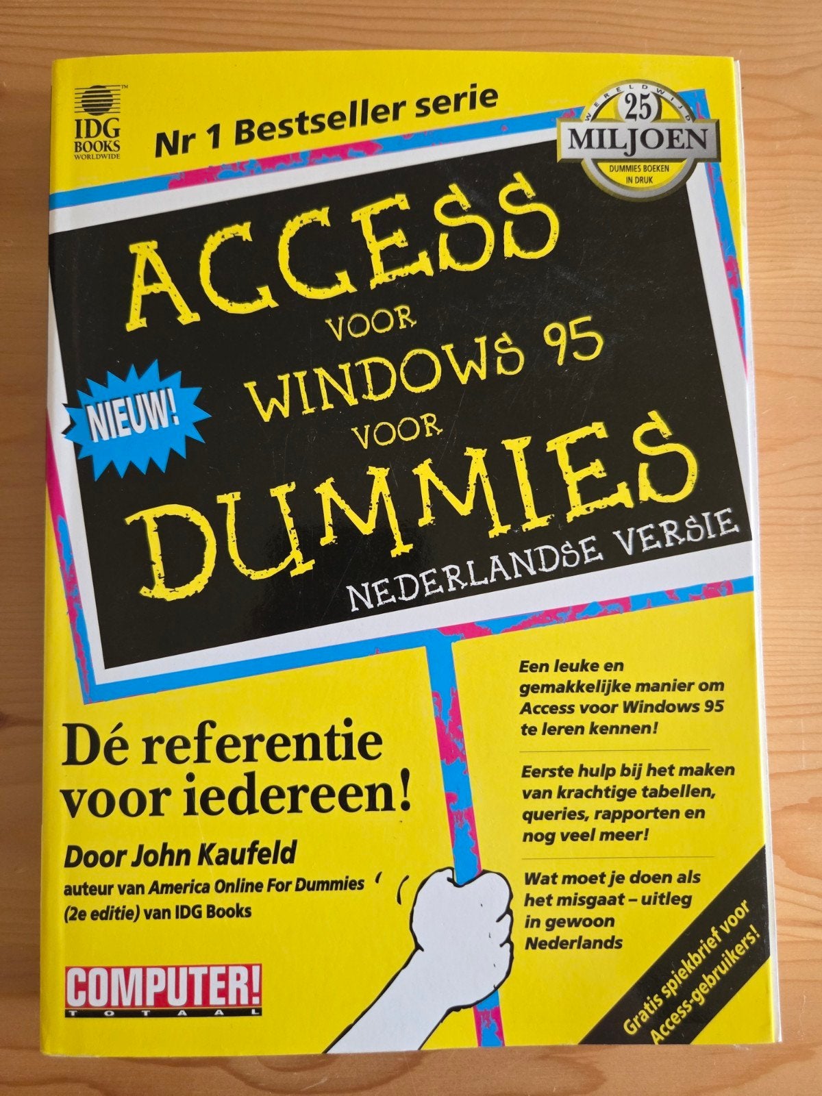 J. Kaufeld - Access voor Windows 95 voor Dummies, Ophalen of Verzenden, Gelezen, J. Kaufeld