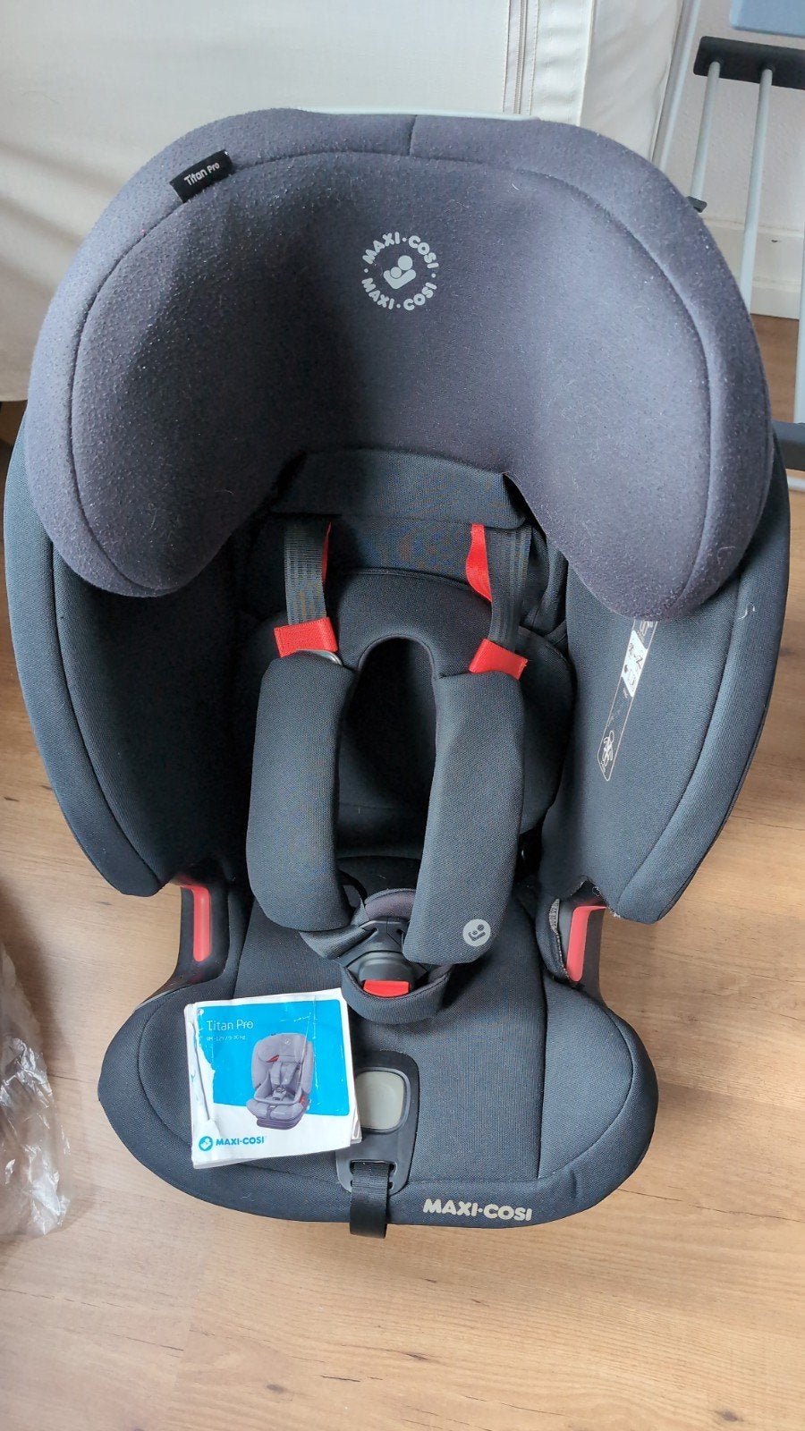 Maxi-Cosi Titan Pro Autostoel - 9-36 kg, Ophalen, Autogordel of Isofix, Gebruikt, Verstelbare rugleuning