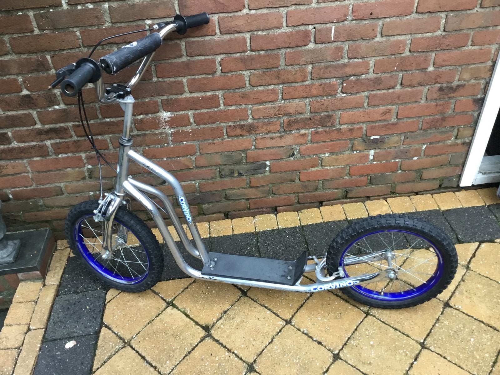 Corvino step met luchtbanden, Ophalen, Gebruikt, Gewone step