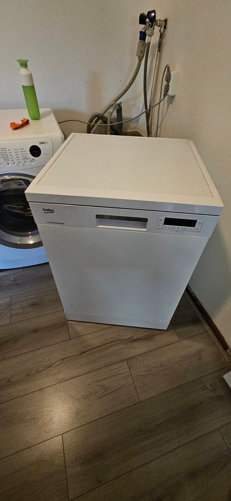 Beko DFN16220W Vrijstaande Vaatwasser, Ophalen, Gebruikt, 60 cm of meer, 85 tot 90 cm