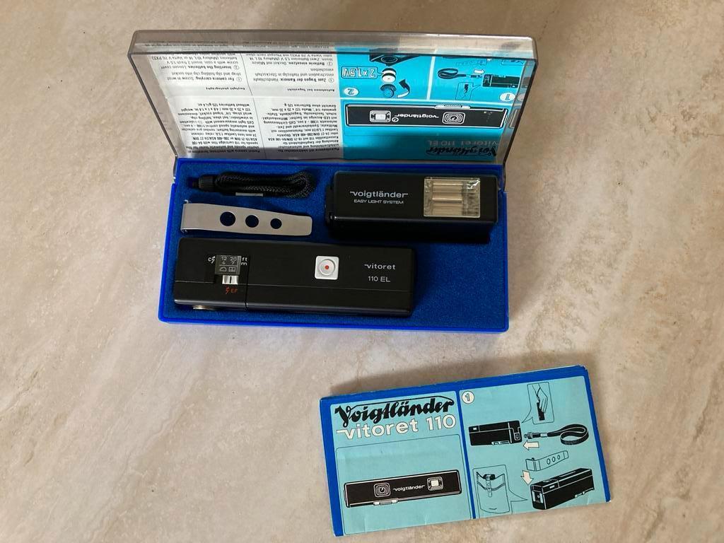 Voigtlander Vitoret 110 EL Camera met Easy Light System, Ophalen of Verzenden, Gebruikt, Compact, Overige Merken