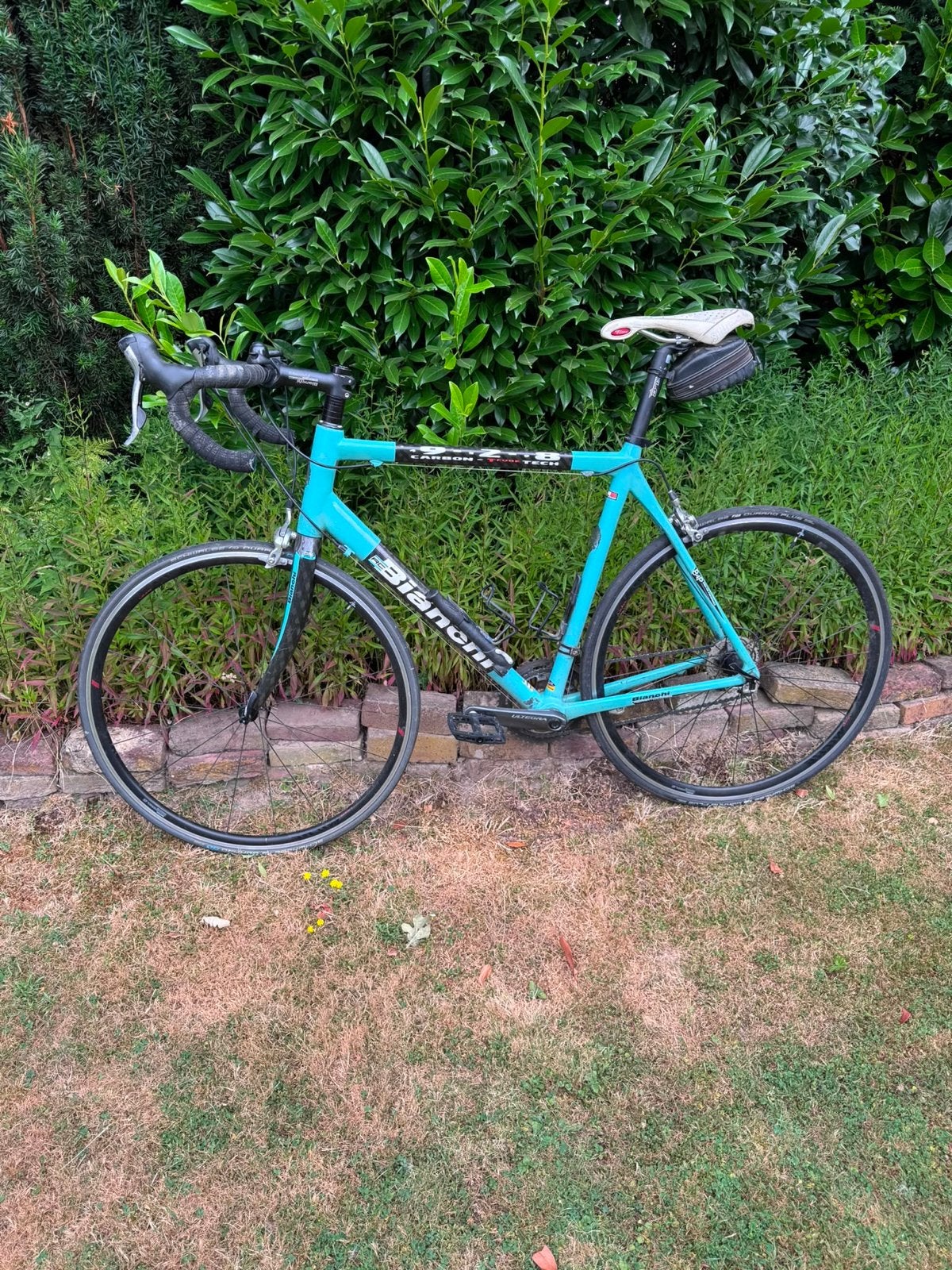 Bianchi Racefiets Carbon T-Cube - Frame 58cm, Fietsen en Brommers, Fietsen | Racefietsen, Gebruikt, Carbon, 57 tot 61 cm, Meer dan 20 versnellingen