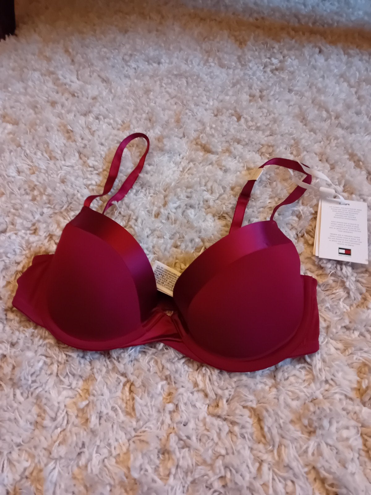 Nieuwe Tommy Hilfiger BH - Maat 70C, Tommy Hilfiger, Ophalen of Verzenden, Rood, BH