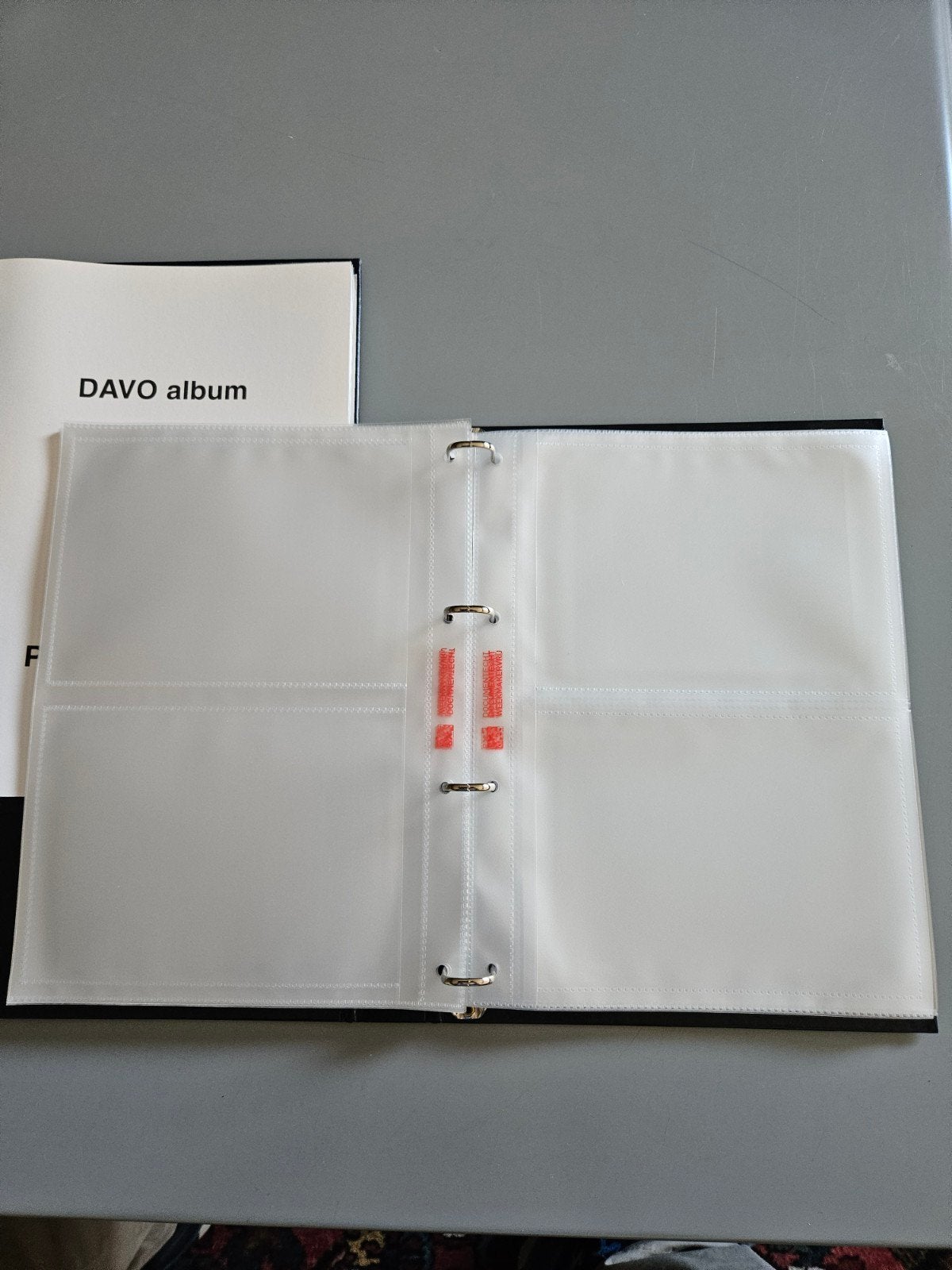 2 DAVO albums de luxe voor de nieuwste postzegelmapjes, Verzenden, Verzamelalbum