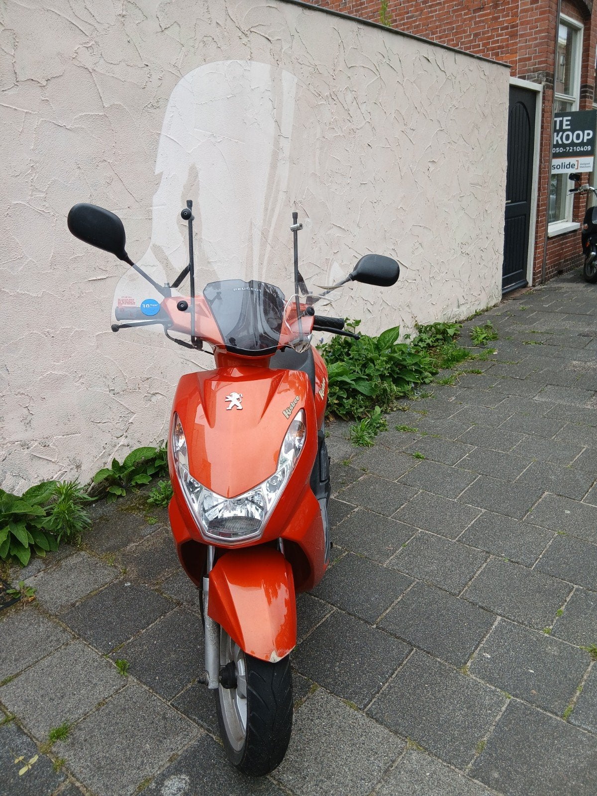Peugeot Kisbee 2012 snorfiets, Fietsen en Brommers, Brommers | Peugeot, Ophalen, Gebruikt