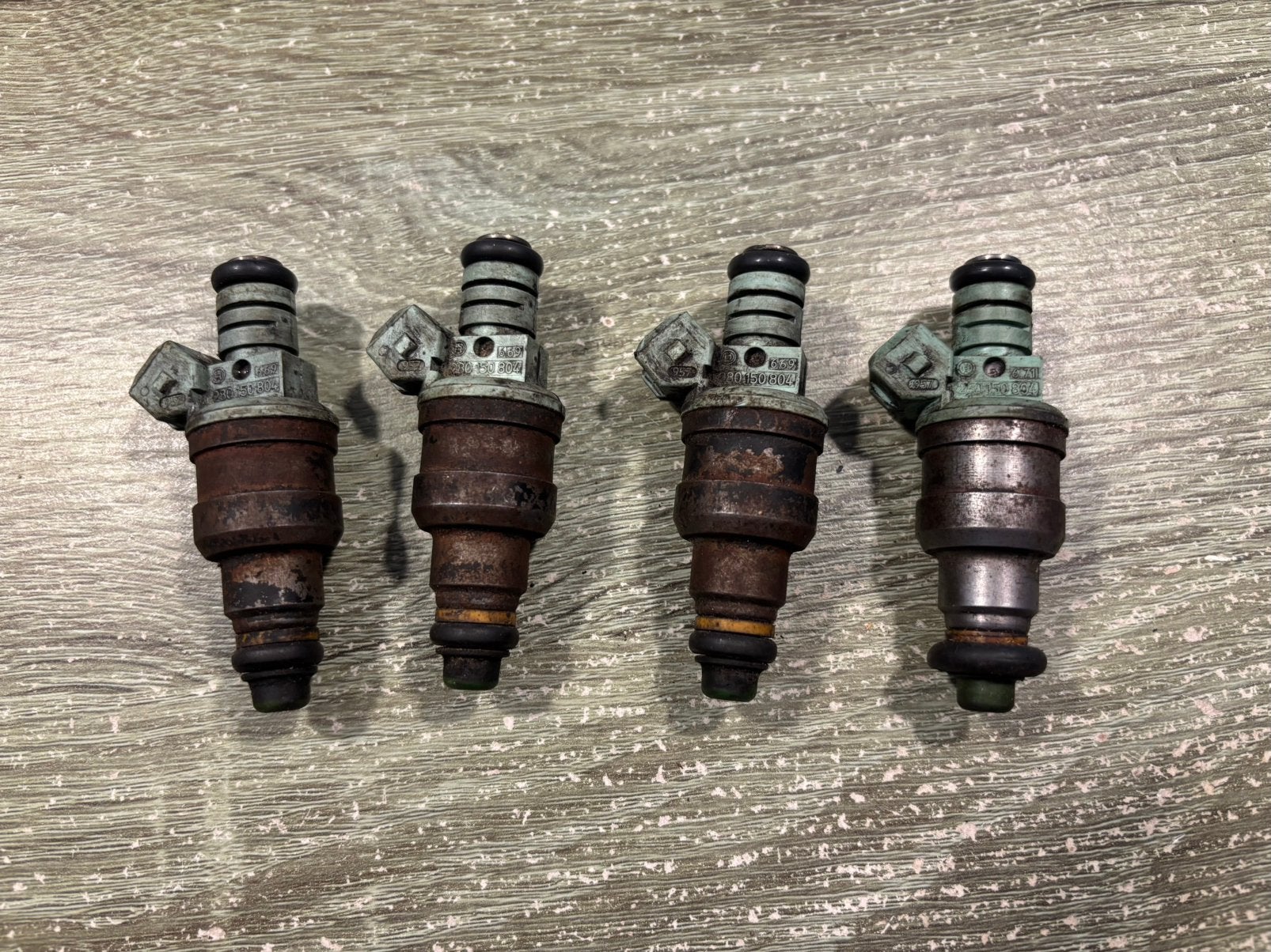 Bosch Volvo 740/940 turbo Injectoren 1996 origineel, Ophalen of Verzenden, Gebruikt, Volvo