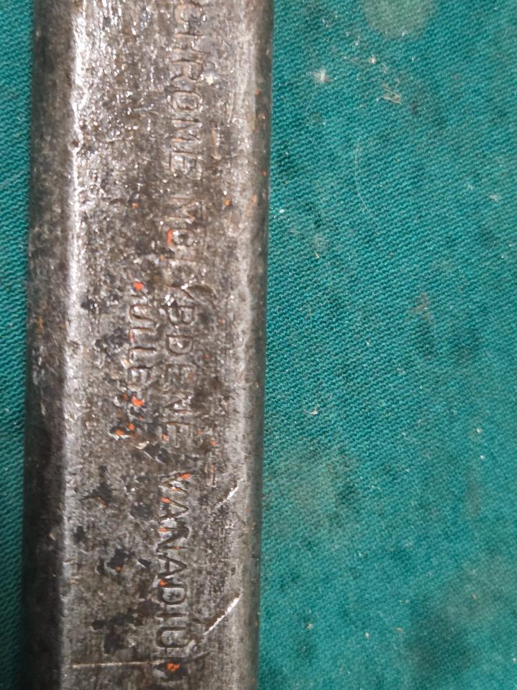 koudbeitel hardmetaal 33 cm, Ophalen of Verzenden, 'T Olde Gre-j, Info@toldegrej.nl, Endepoelstraat 20f Didam