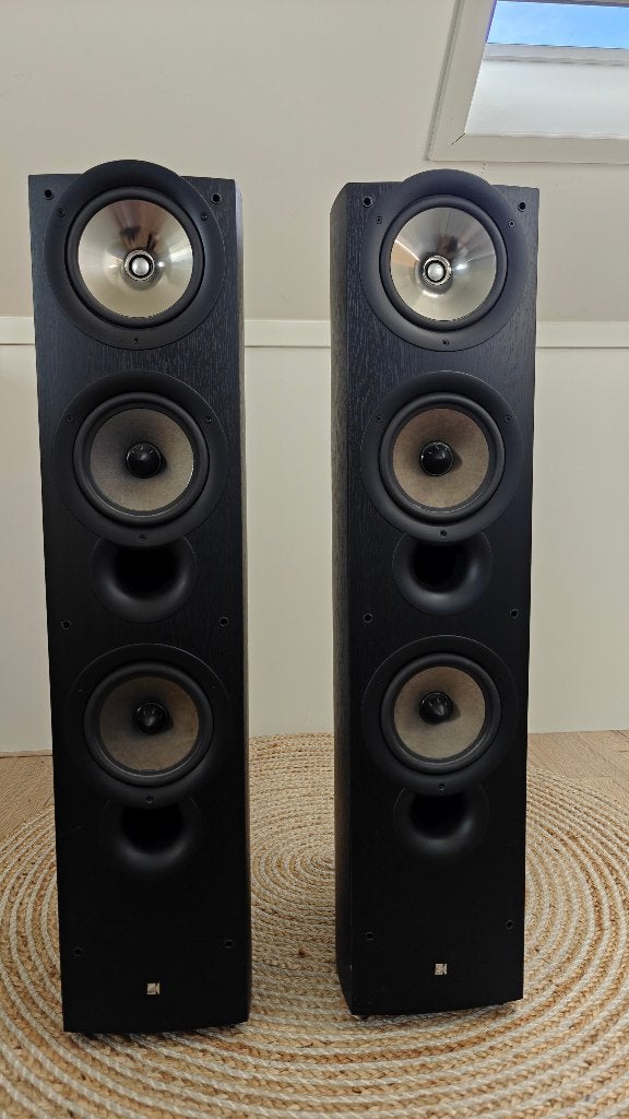 KEF iQ9 3-weg zuilspeaker 15-200W (prijs per paar), Vloerstaande luidspreker, Ophalen, 150 watt of meer, Overige merken