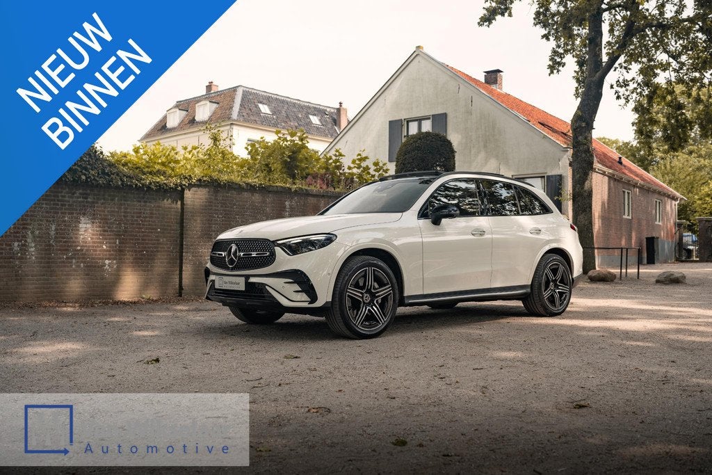 Mercedes-Benz GLC-klasse 400e 4MATIC AMG Line, Auto's, Mercedes-Benz, Gebruikt, 4 cilinders, Wit, Vierwielaandrijving
