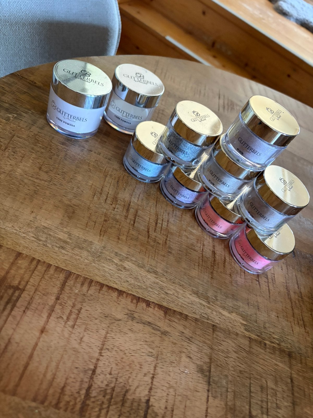 Glitterbels acryl, Sieraden, Tassen en Uiterlijk, Uiterlijk | Cosmetica en Make-up, Ophalen of Verzenden, Overige kleuren, Handen en Nagels
