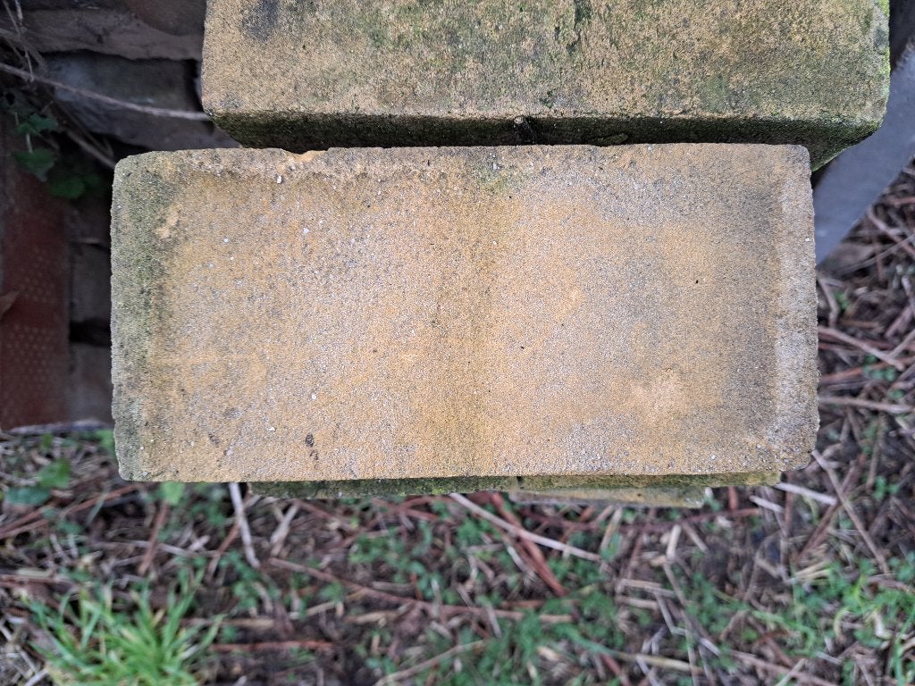 Gele klinkers, Tuin en Terras, Ophalen, Beton, Klinkers