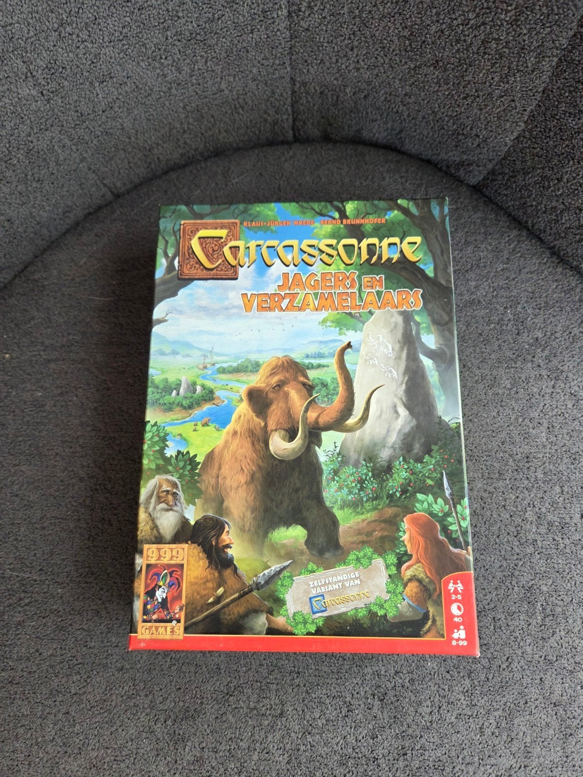 Carcassonne: Jagers en Verzamelaars Bordspel, Hobby en Vrije tijd, Gezelschapsspellen | Bordspellen, Een of twee spelers, Ophalen of Verzenden