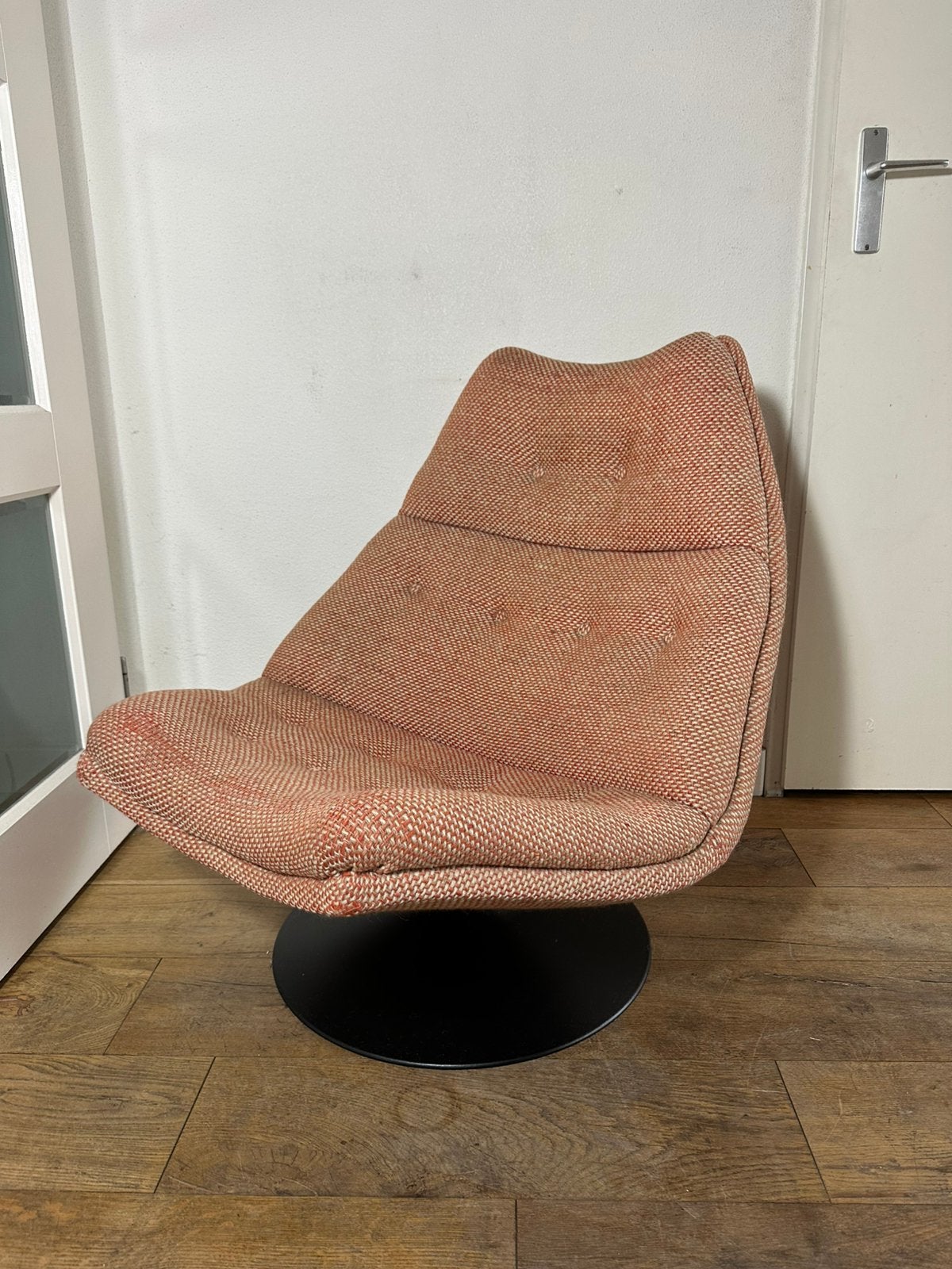 Vintage Artifort F510 fauteuil ontwerp Geoffrey Harcourt, Ophalen of Verzenden, Gebruikt, Stof, Vintage design