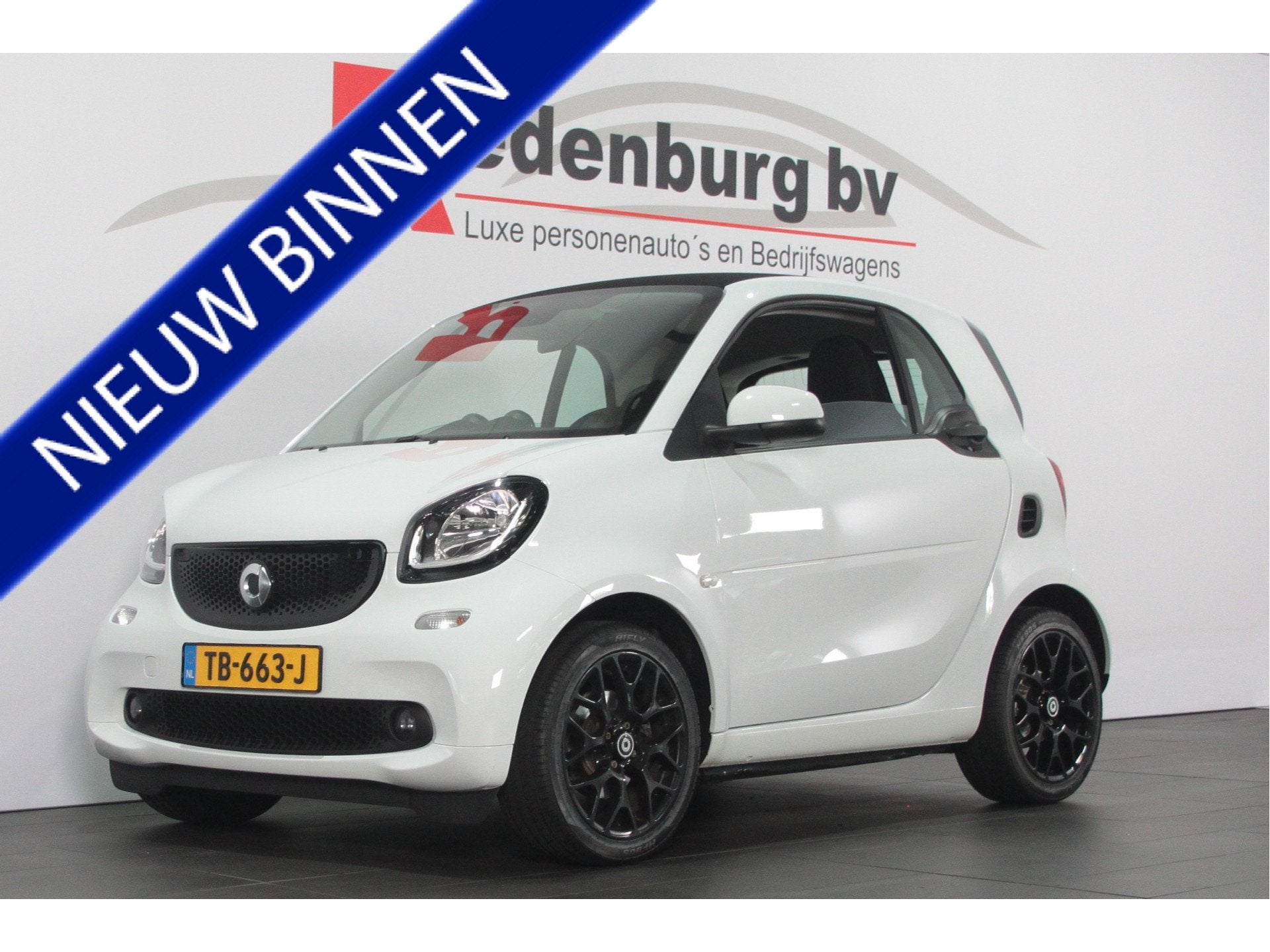 Smart Fortwo 1.0 Turbo Passion - Automaat - Airco / Bluetoot, Auto's, Automaat, 898 cc, Achterwielaandrijving, Gebruikt