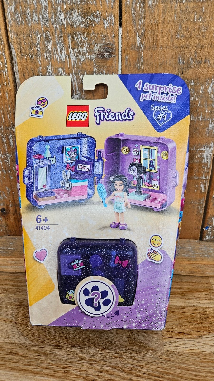 Lego Friends 41404 Emma's speelkubus., Gebruikt, Lego, Friends, Ophalen of Verzenden