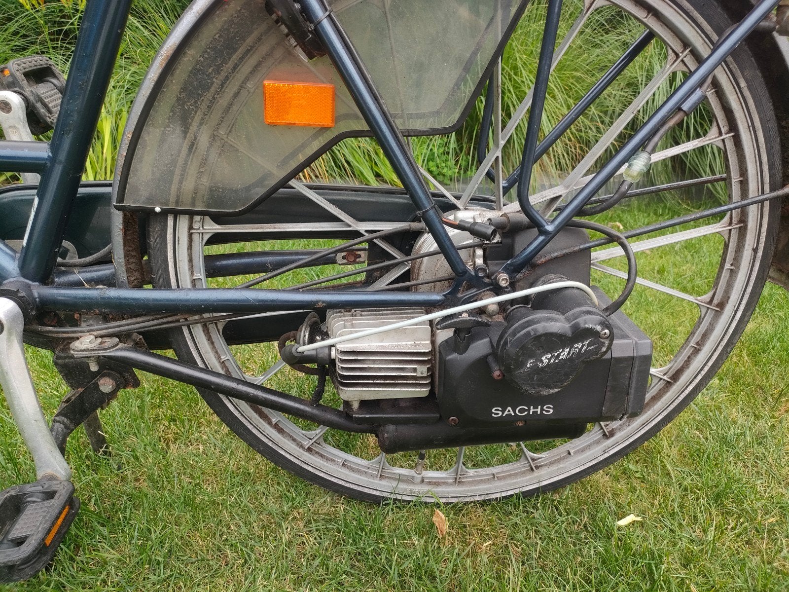 Companion damesfiets met Sachs hulpmotor, Ophalen, Gebruikt, Trommelrem, Overige merken