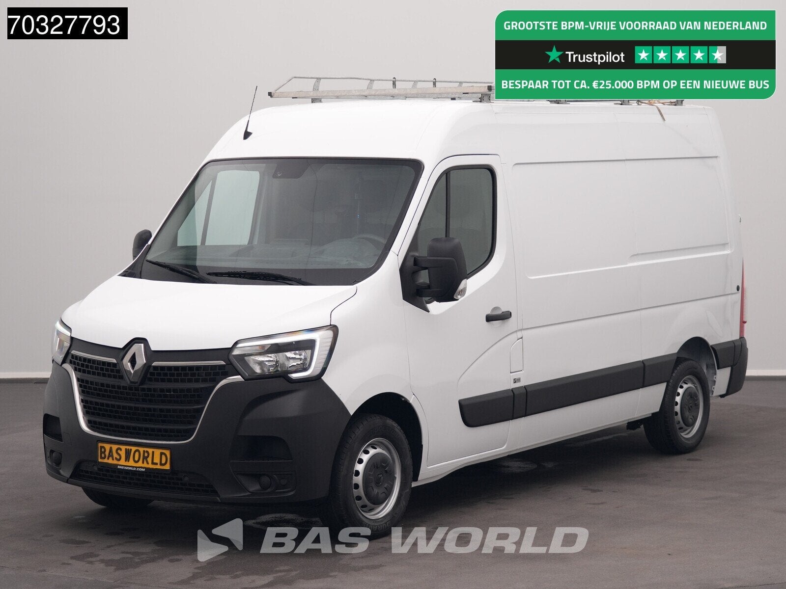 Renault Master 135PK L2H2 LED Airco Cruise Imperiaal Werkpla, Gebruikt, Euro 6, 4 cilinders, Bedrijf