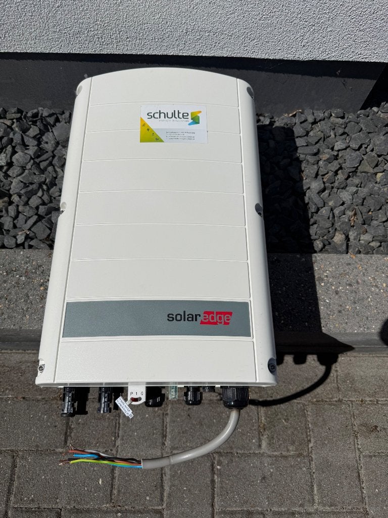 SolarEdge SE9K Omvormer - 9kW, 4 jaar gebruikt, Ophalen, Gebruikt, Compleet systeem, 200 wattpiek of meer