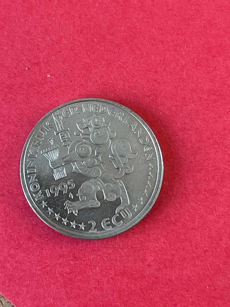 Vier mooie penningen, Ophalen of Verzenden, Koningin Beatrix, Euro's