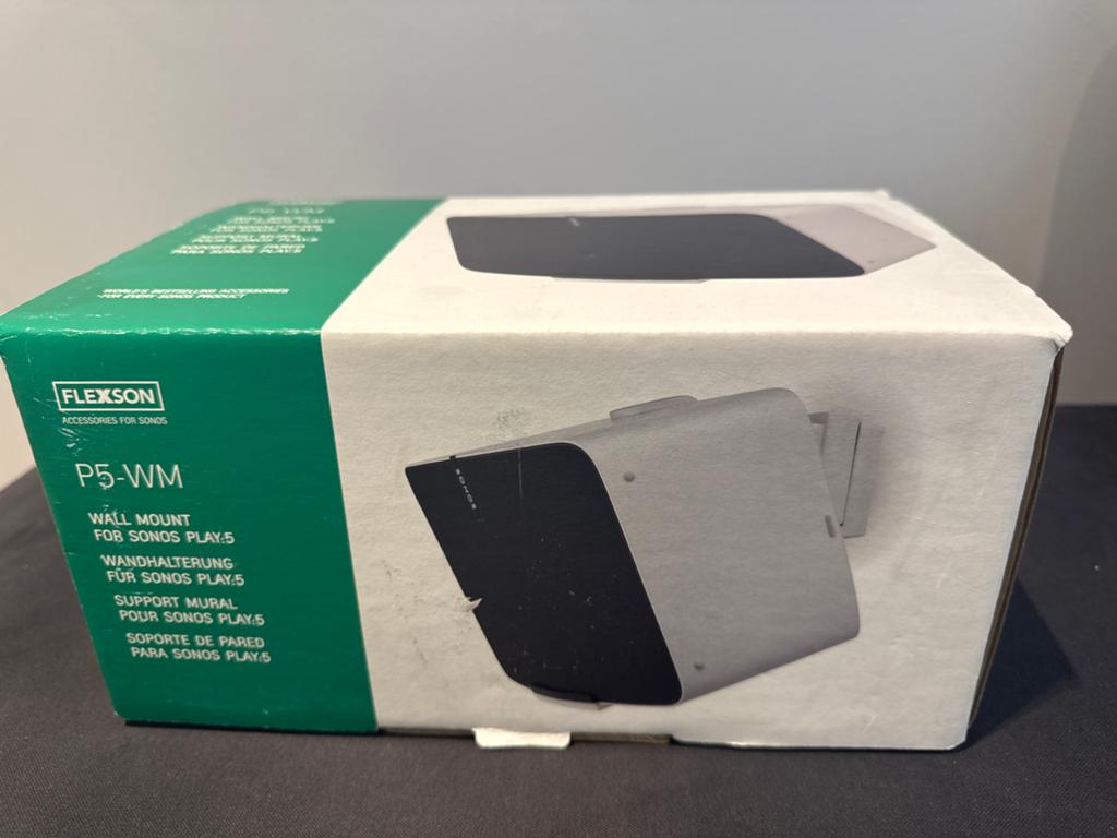Flexson P5-WM Muurbeugel voor Sonos Play:5 (Gen 1), Audio, Tv en Foto, Luidsprekers, Nieuw, Overige typen, Minder dan 60 watt