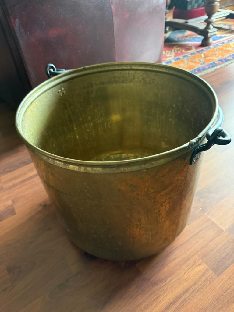 Antieke Koperen Emmer, Antiek en Kunst, Antiek | Koper en Brons, Ophalen of Verzenden