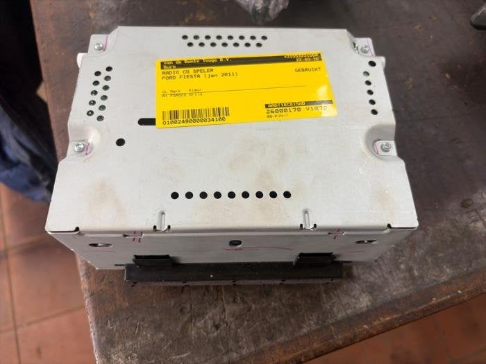 Radio CD Speler van een Ford Fiesta, Auto-onderdelen, Gebruikt, -, -, Ford