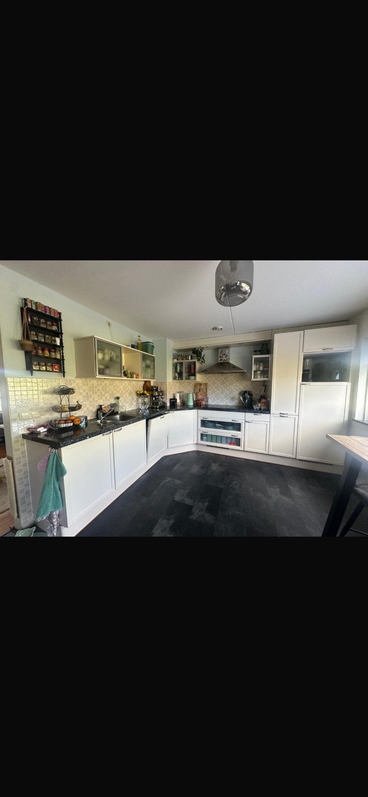 HOEK KEUKEN inclusief materiaal (demonteren op 15 juli), Huis en Inrichting, Ophalen, Gebruikt, Hoekkeuken