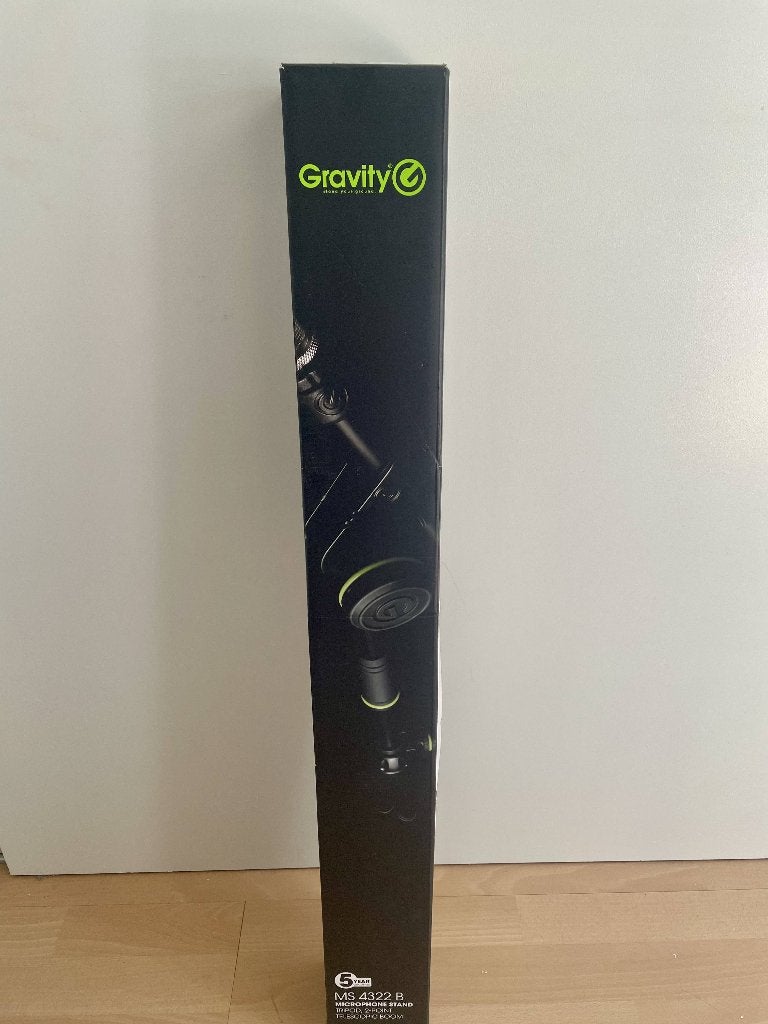 Gravity MS 4322 B Microphone Stand in brand new condition, Muziek en Instrumenten, Standaards, Ophalen of Verzenden, Nieuw, Instrumentstandaard