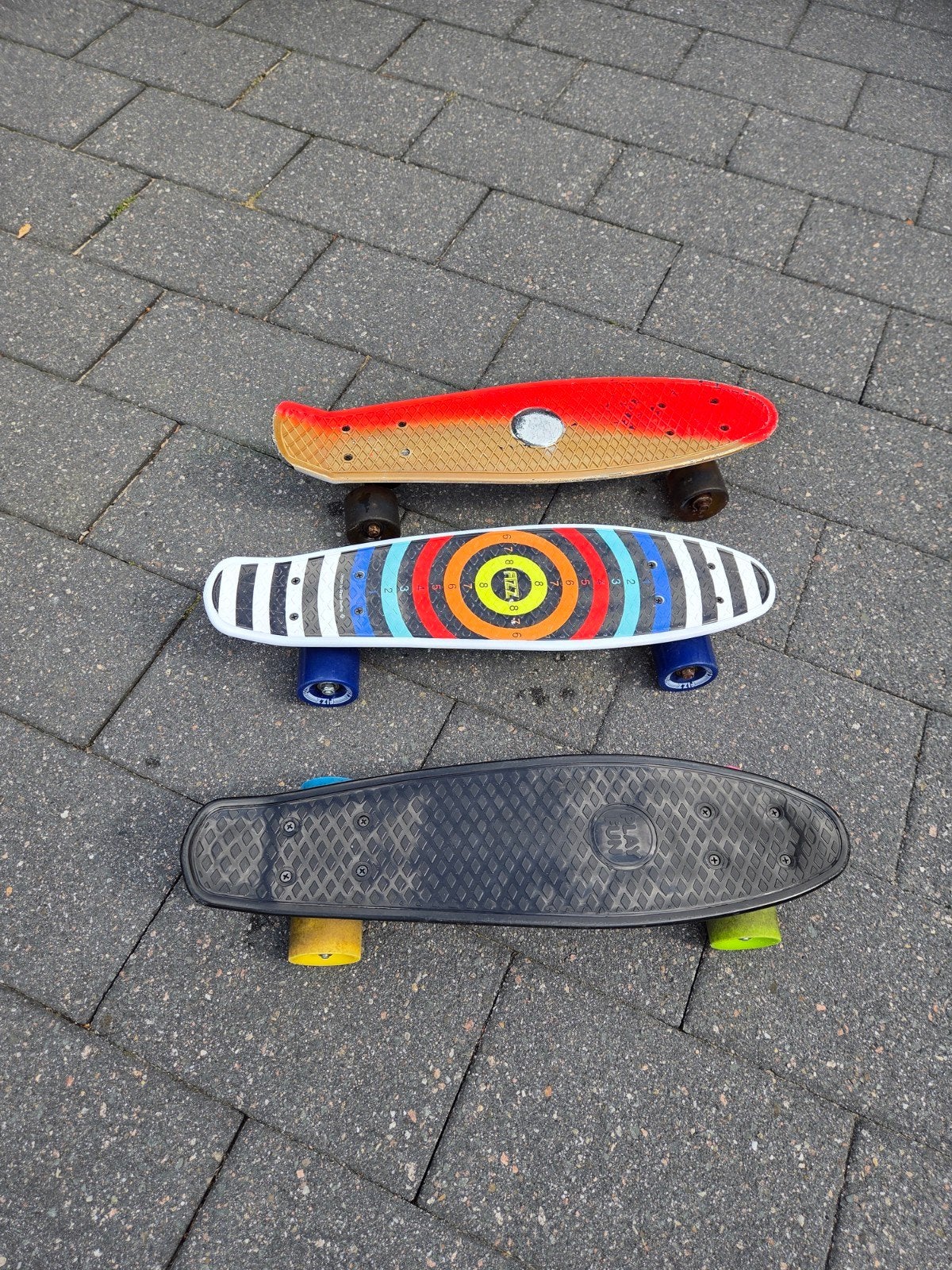 T.E.A.B. 3 mini-cruiser skateboards / Penny Boards, Ophalen, Gebruikt, Skateboard