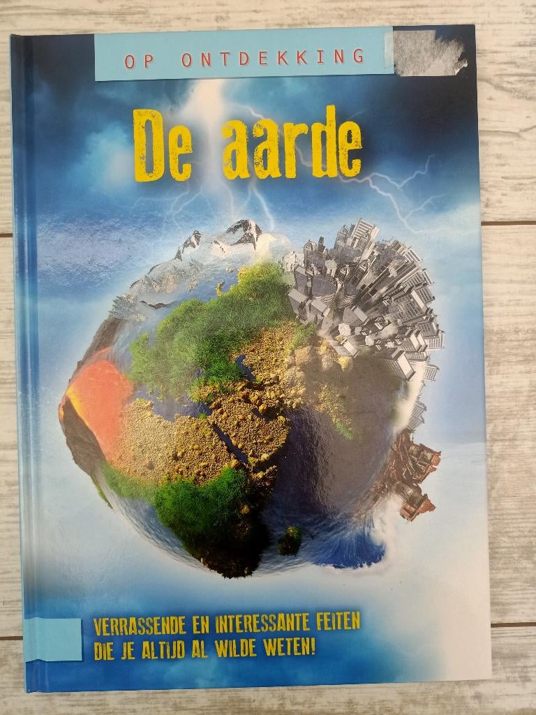 boek - de aarde - op ontdekking, Ophalen of Verzenden, Zo goed als nieuw, Natuur algemeen
