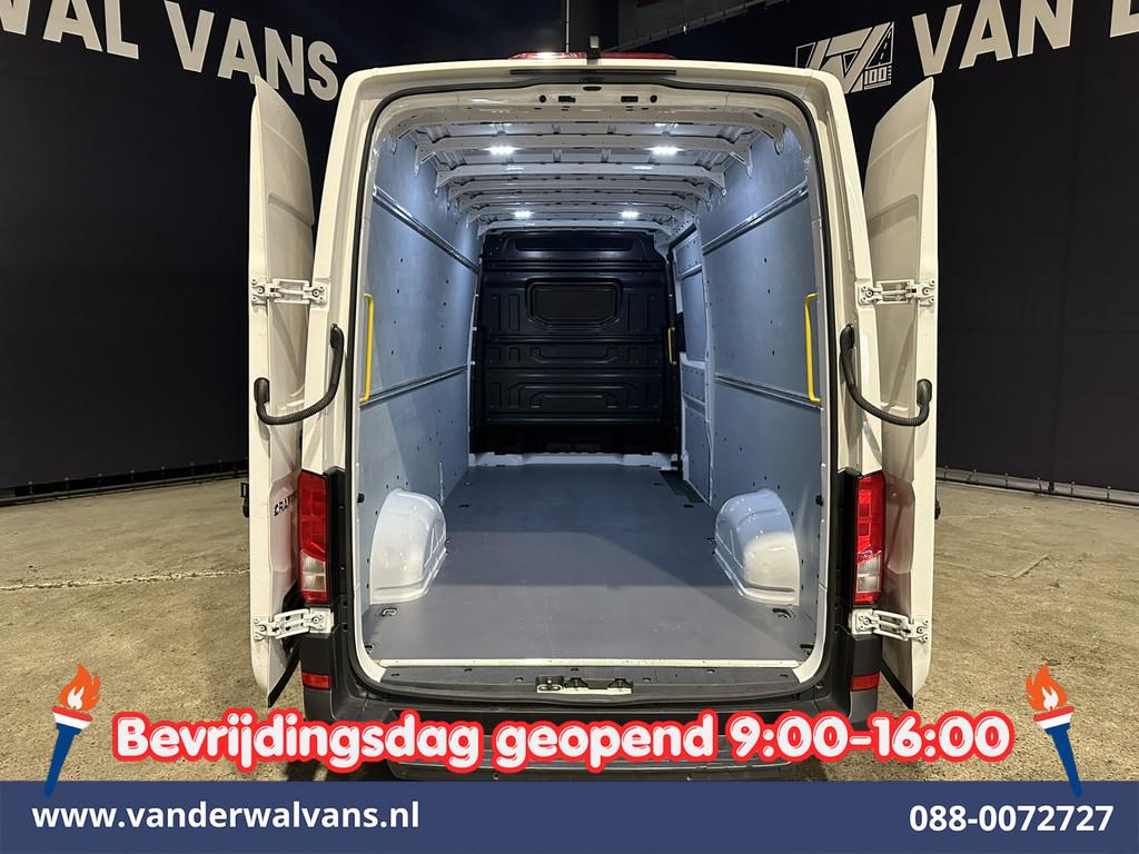 Volkswagen Crafter 2.0 TDI 140pk L4H3 L3H2 Euro6 Airco | Cam, Auto's, Bestelauto's, Voorwielaandrijving, Stof, Gebruikt, 4 cilinders