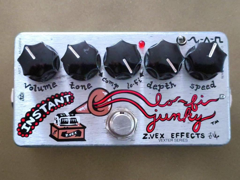ZVEX Instant Lo Fi Junky Vexter, Muziek en Instrumenten, Effecten, Ophalen of Verzenden, Gebruikt, Compressor