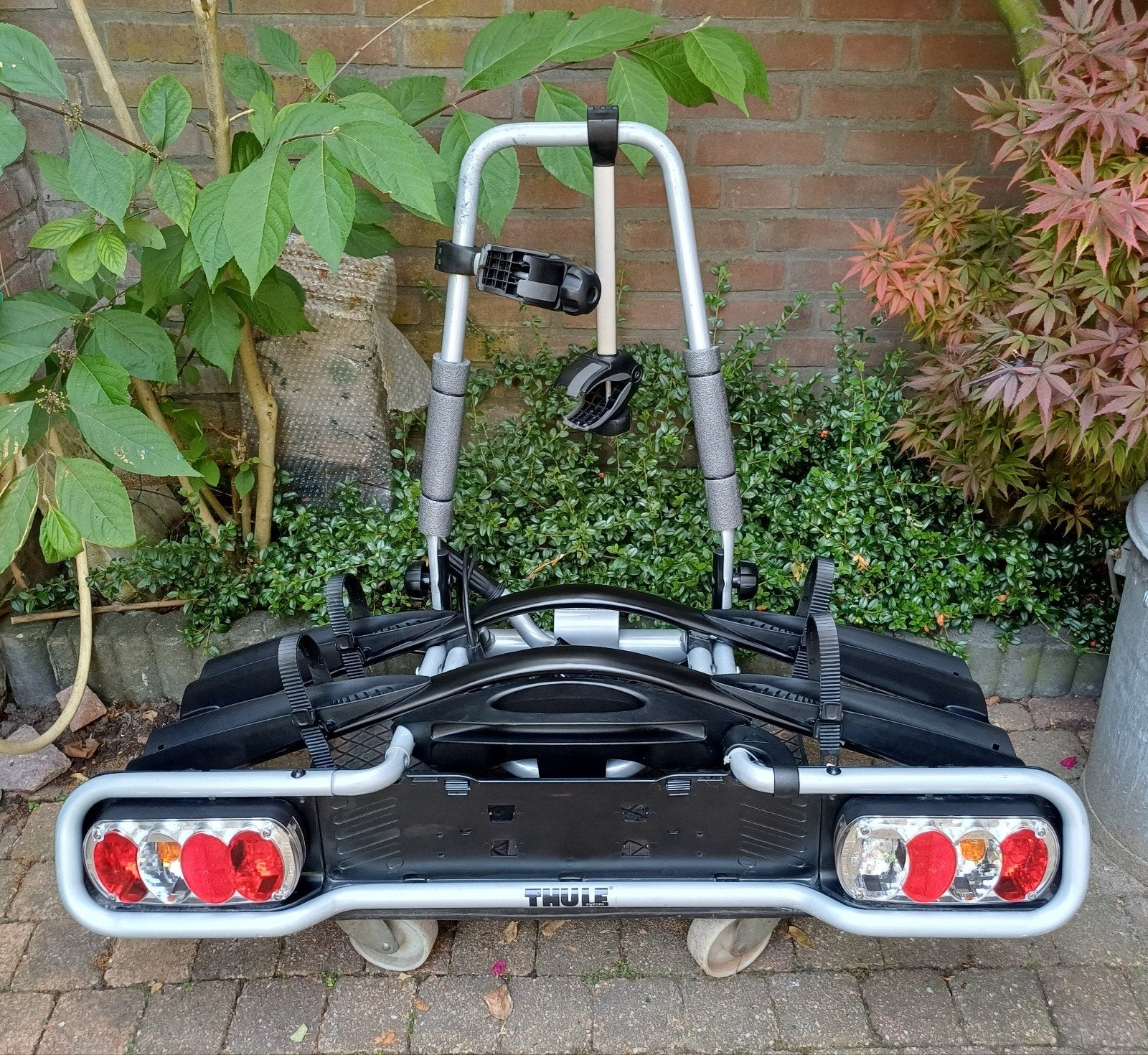 Thule EuroWay 944 Trekhaakdrager voor 2 fietsen, Auto diversen, Fietsendragers, Ophalen, 2 fietsen, Gebruikt, Trekhaakdrager