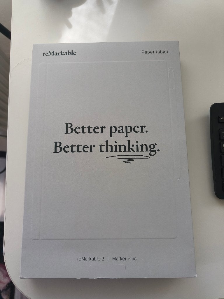 reMarkable 2 Paper Tablet met Marker Plus, Computers en Software, Ophalen, ReMarkable, Multi-touch, Zo goed als nieuw