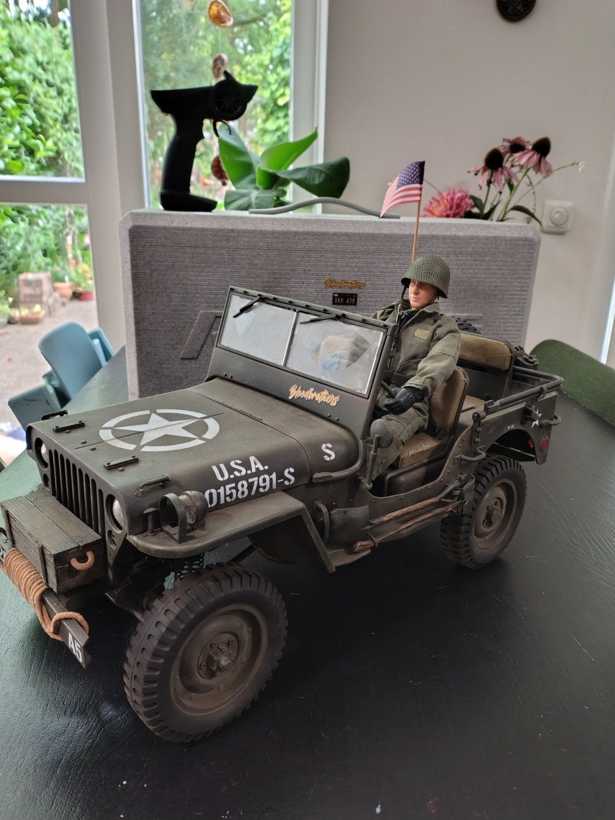 ROC Hobby mooie Willy's Jeep 1/6, Ophalen of Verzenden