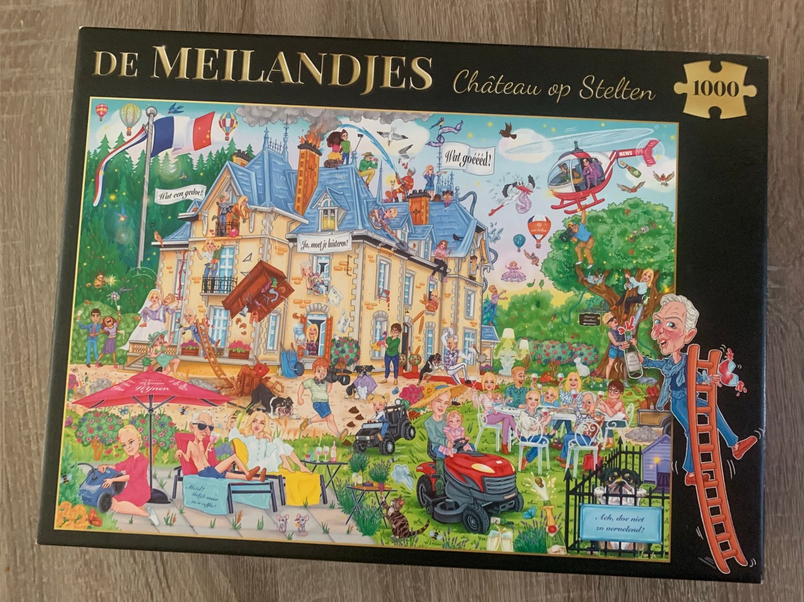 Puzzels 1000 stukjes Meilandjes en andre van duin, Ophalen, 500 t/m 1500 stukjes, Zo goed als nieuw