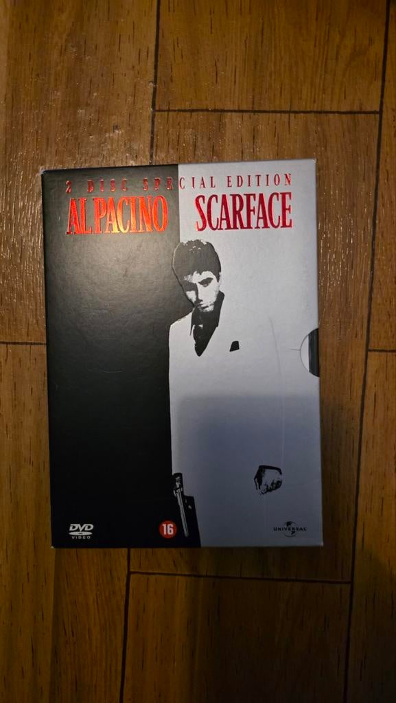 Scarface Special Edition DVD (2 discs) Al Pacino, Vanaf 16 jaar, Ophalen, Gebruikt, Maffia en Misdaad