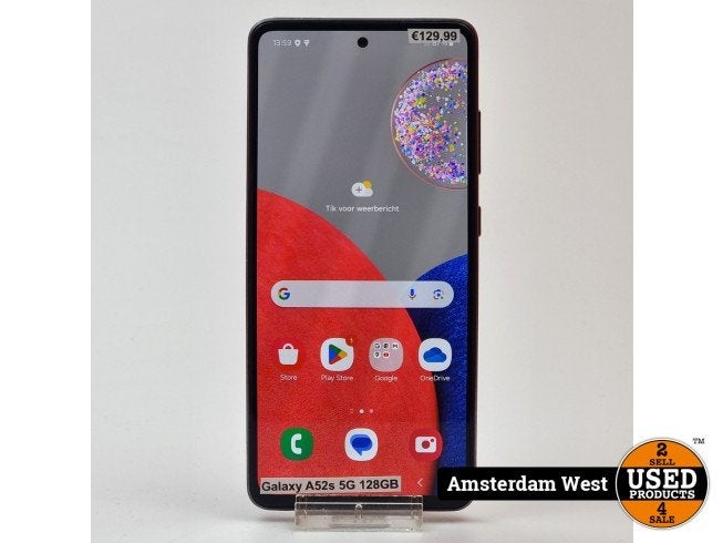 Samsung Galaxy A52s 5G 128GB Zwart | Nette Staat, Samsung, Zo goed als nieuw, Support@Samsung.com, 129, Samsung-ro, Yeongtong-gu
Suwon-si, Gyeonggi-do 16677
South Korea