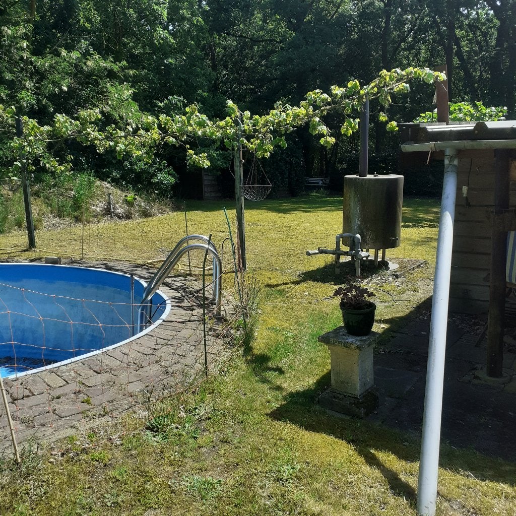 Zwembad, Tuin en Terras, Gebruikt, Rond, 300 cm of meer, Ophalen