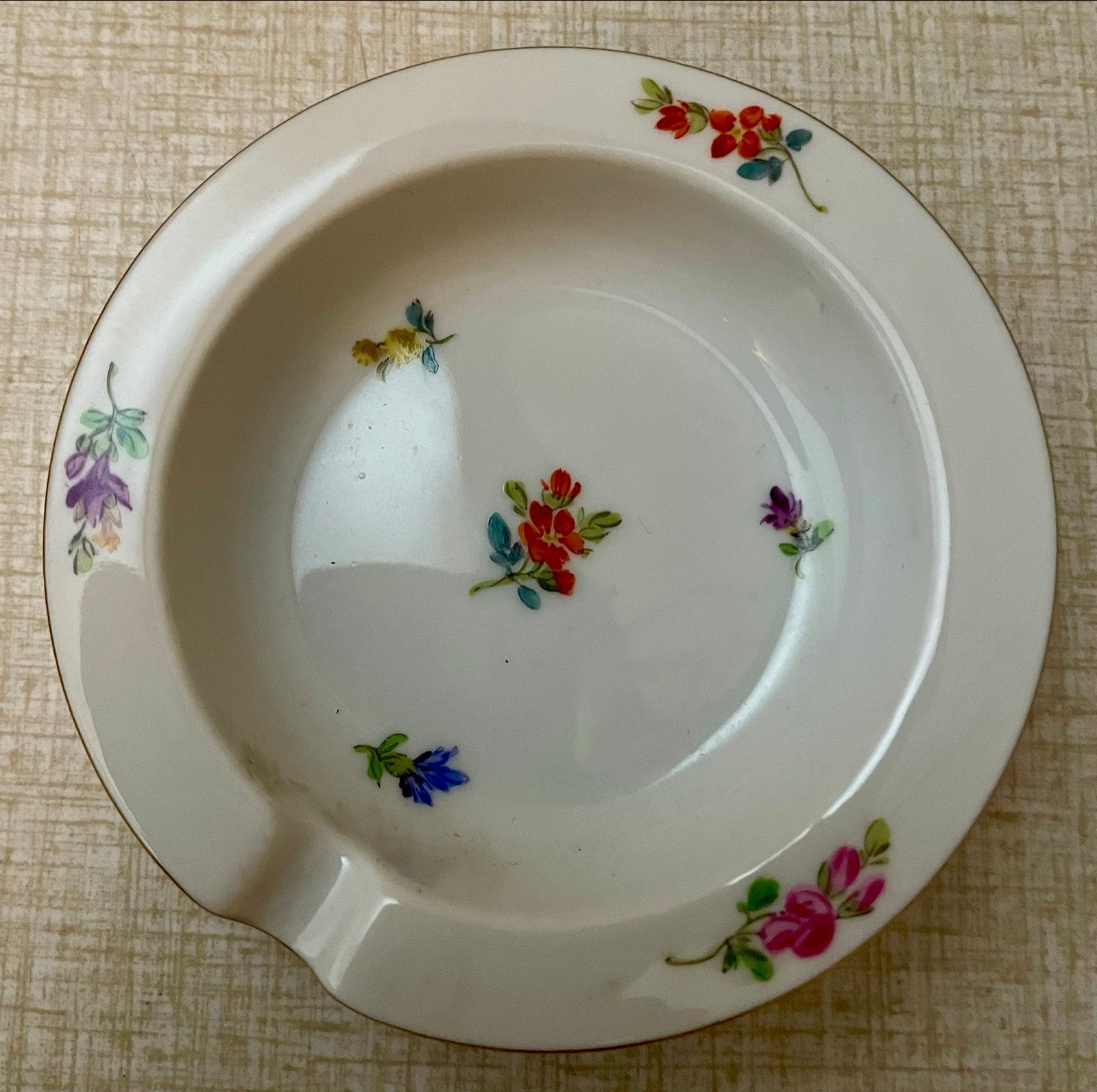 Meissen porseleinen asbak, Ophalen of Verzenden