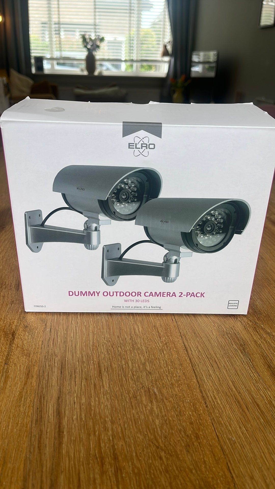ELRO dummy outdoor camera 2-pack, Audio, Tv en Foto, Videobewaking, Ophalen of Verzenden, Nieuw