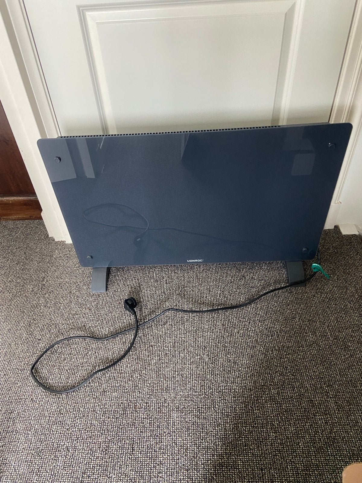 VONROC Convector kachel - Elektrische verwarming, Ophalen, 30 tot 80 cm, Kachel, Zo goed als nieuw