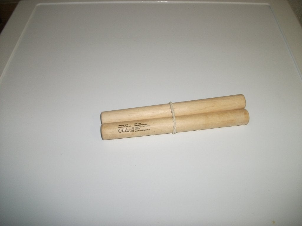 Klankstokjes hout, Ophalen of Verzenden, Gebruikt