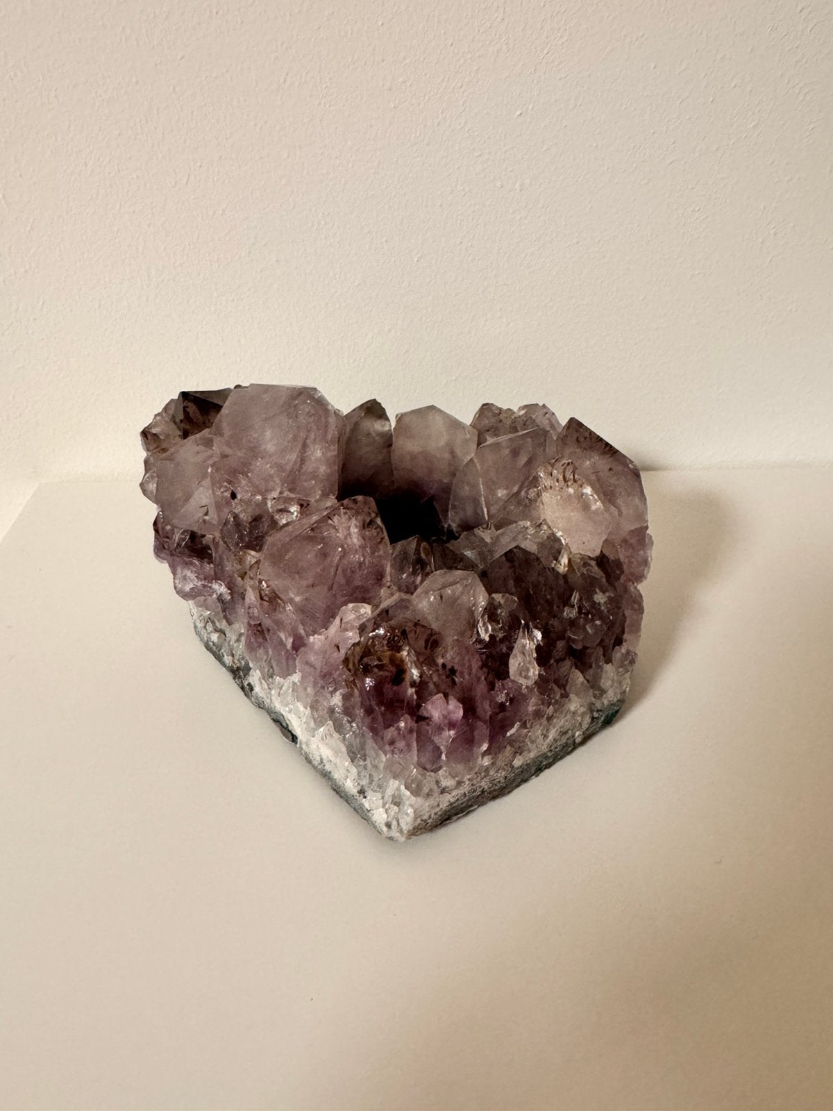 Amethyst theelichthouder, Ophalen of Verzenden, Mineraal